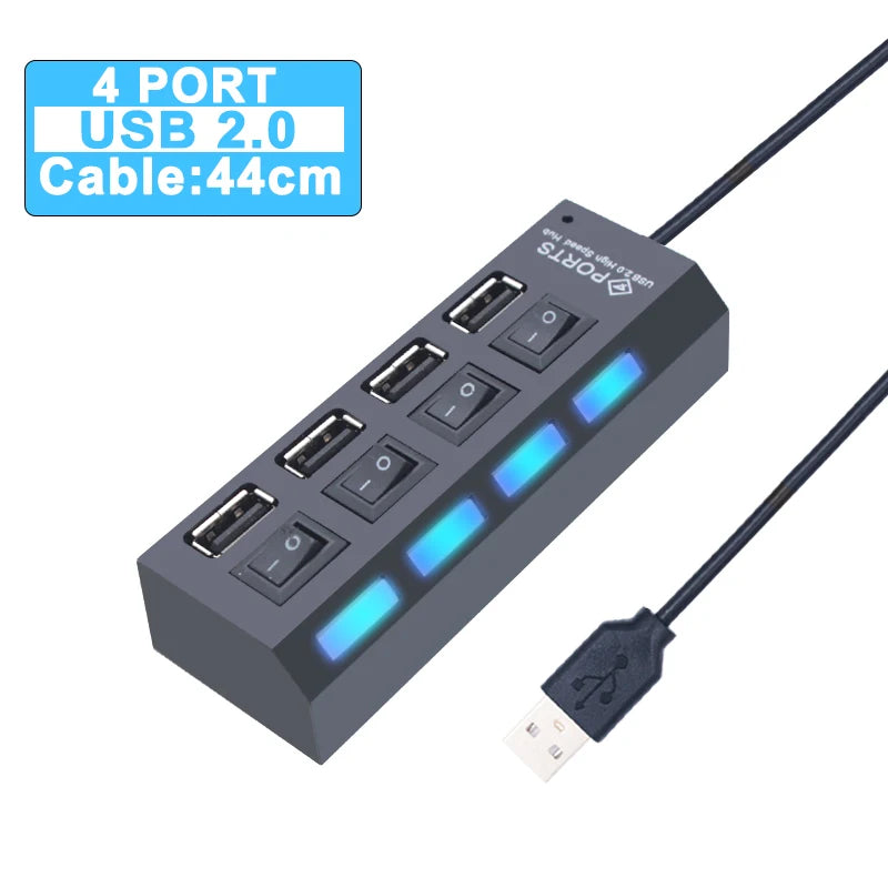 USB 3.0 Type-C Docking Station – Multiport Hub with SD/TF Card Reader & Audio for MacBook Pro