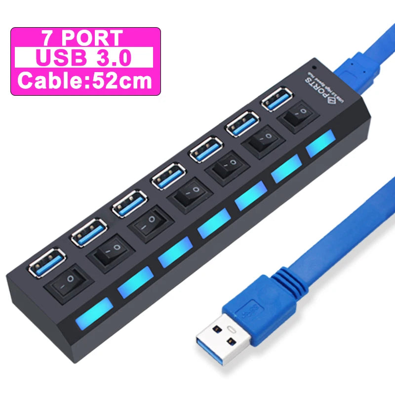 USB 3.0 Type-C Docking Station – Multiport Hub with SD/TF Card Reader & Audio for MacBook Pro