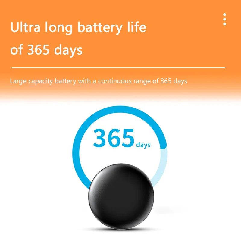 Xiaomi Mini Smart Bluetooth GPS Tracker – Anti-Lost Finder for Pets, Kids, Bags & Wallets