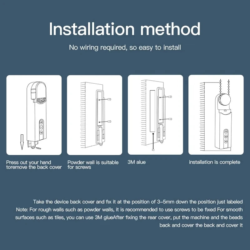 Tuya WiFi Smart Blind Motor Electric Roller Curtain Driver