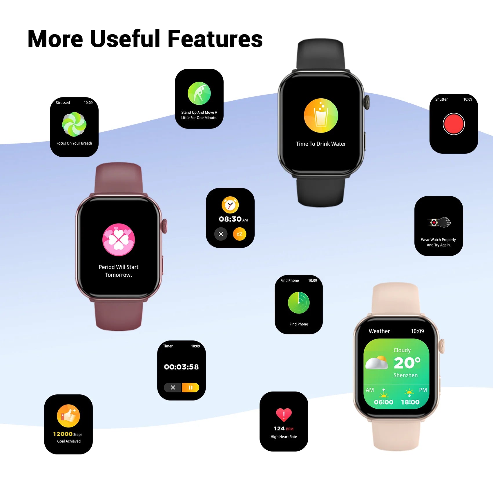 Blackview R60 Smartwatch 2025 Bluetooth Call AMOLED