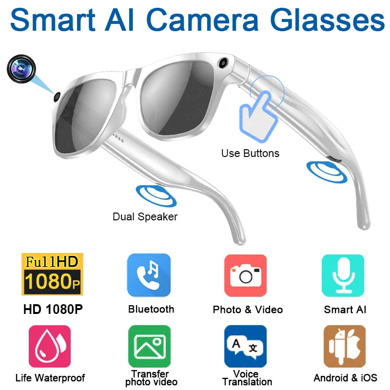 Xiaomi 4K AI Smart Glasses with 100MP Camera 2025