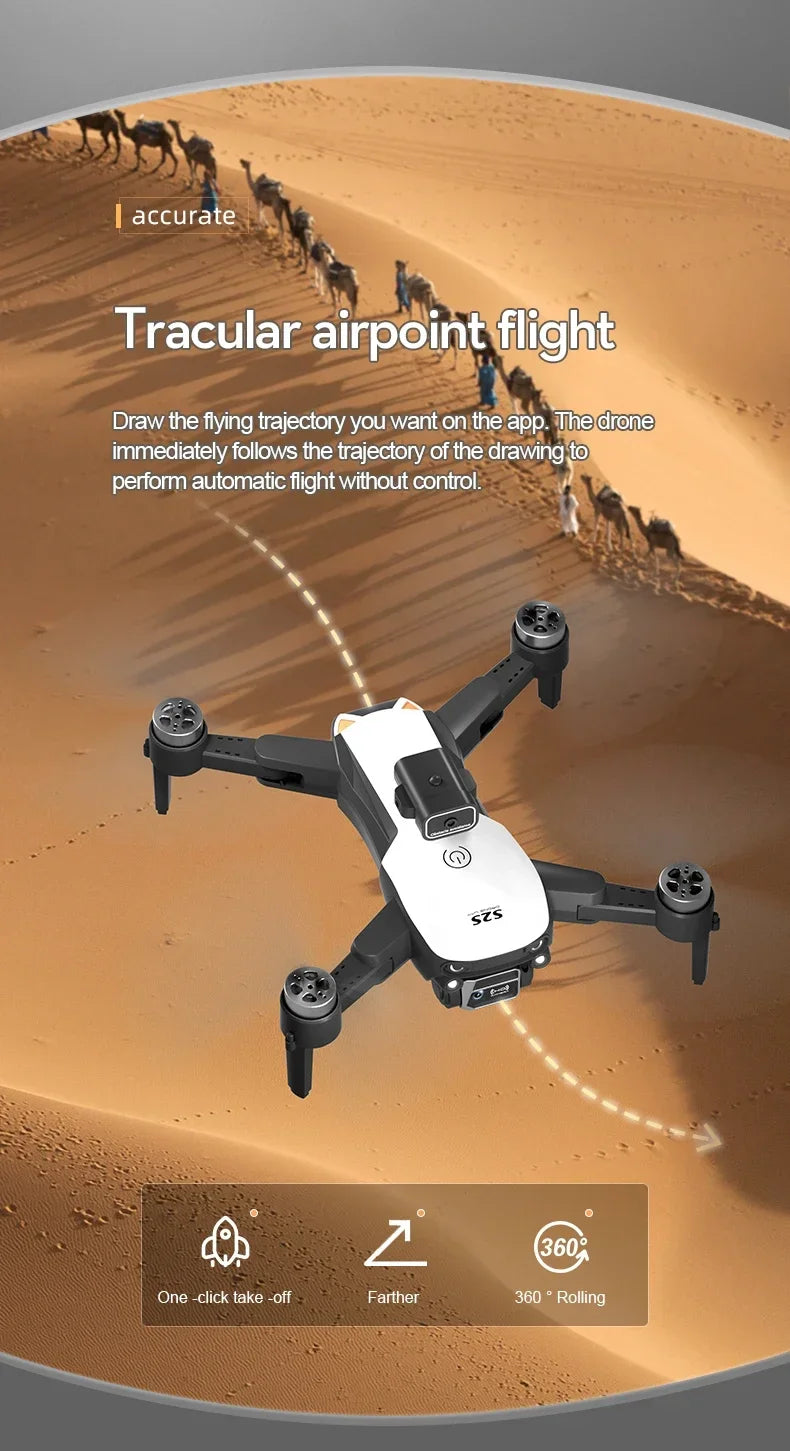 S2S Mini Drone 8K HD Camera Foldable Quadcopter