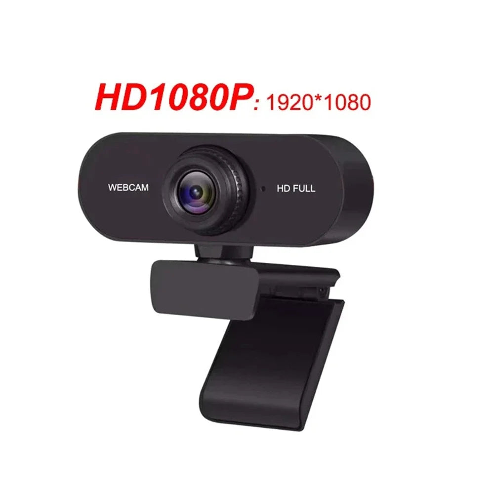 HD USB Webcam with Microphone & Cover