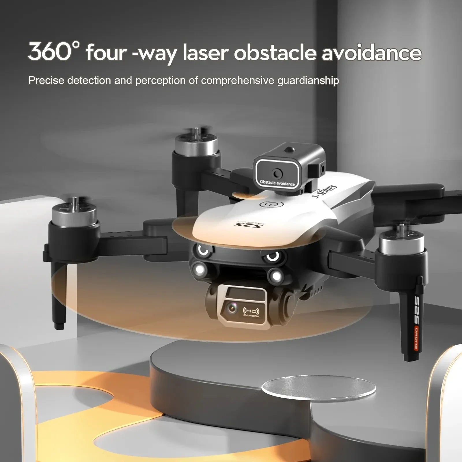 S2S Mini Drone – 4K/8K HD Camera, Obstacle Avoidance, Foldable RC Quadcopter