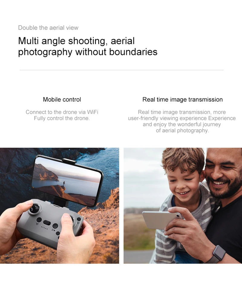 Xiaomi D16 Mini Drone – Dual 8K HD Camera, Obstacle Avoidance, 20000M Range UAV
