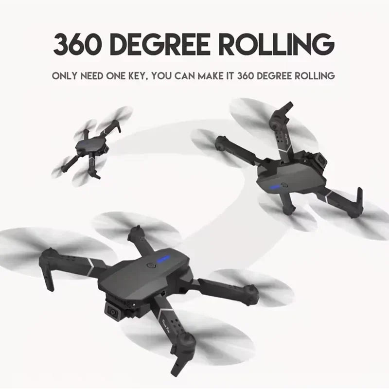 E88 Pro 4K WiFi FPV Foldable Drone with HD Camera