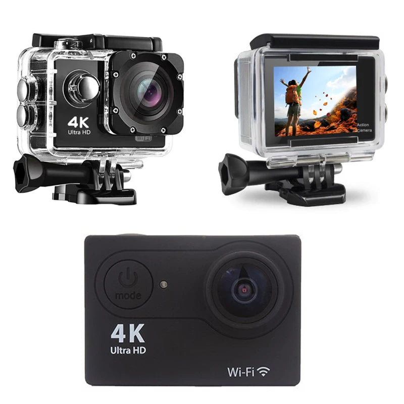 4K Ultra HD Action Camera Waterproof Sport Cam
