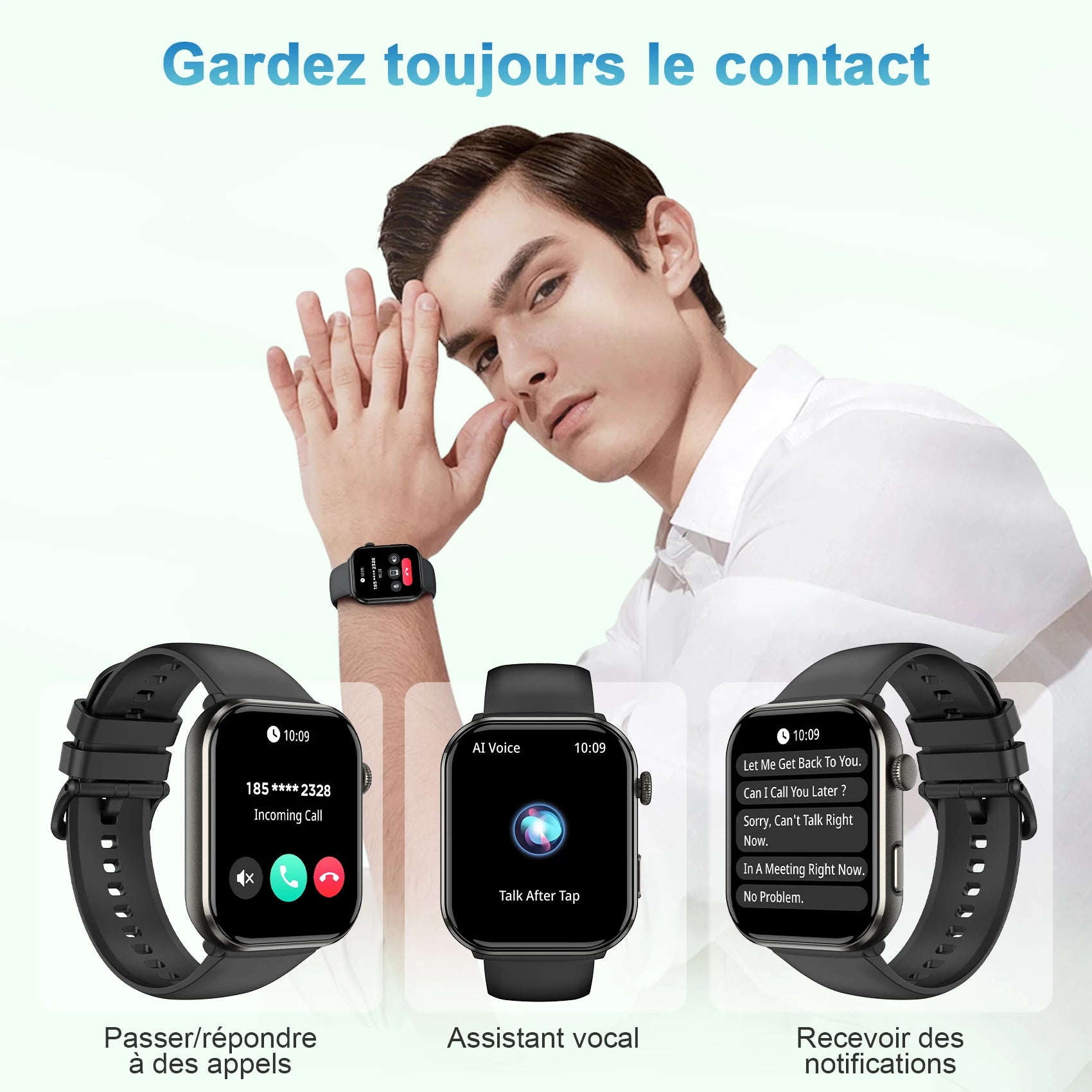 Blackview R60 Smartwatch 2025 Bluetooth Call AMOLED