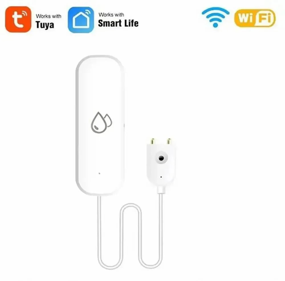 Tuya Smart WiFi/ZigBee Water Leak Sensor – Flood Detector Alarm for Smart Life App