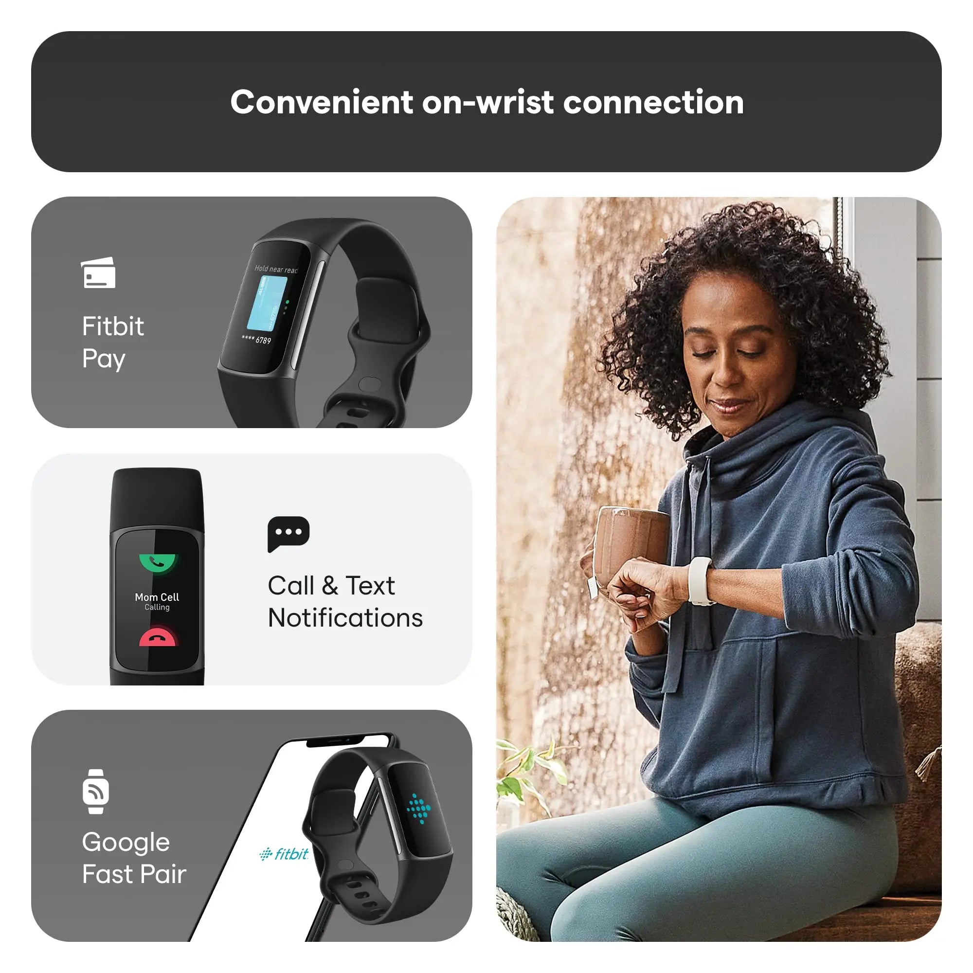 Fitbit Charge 5 Advanced Fitness & Health Tracker with GPS