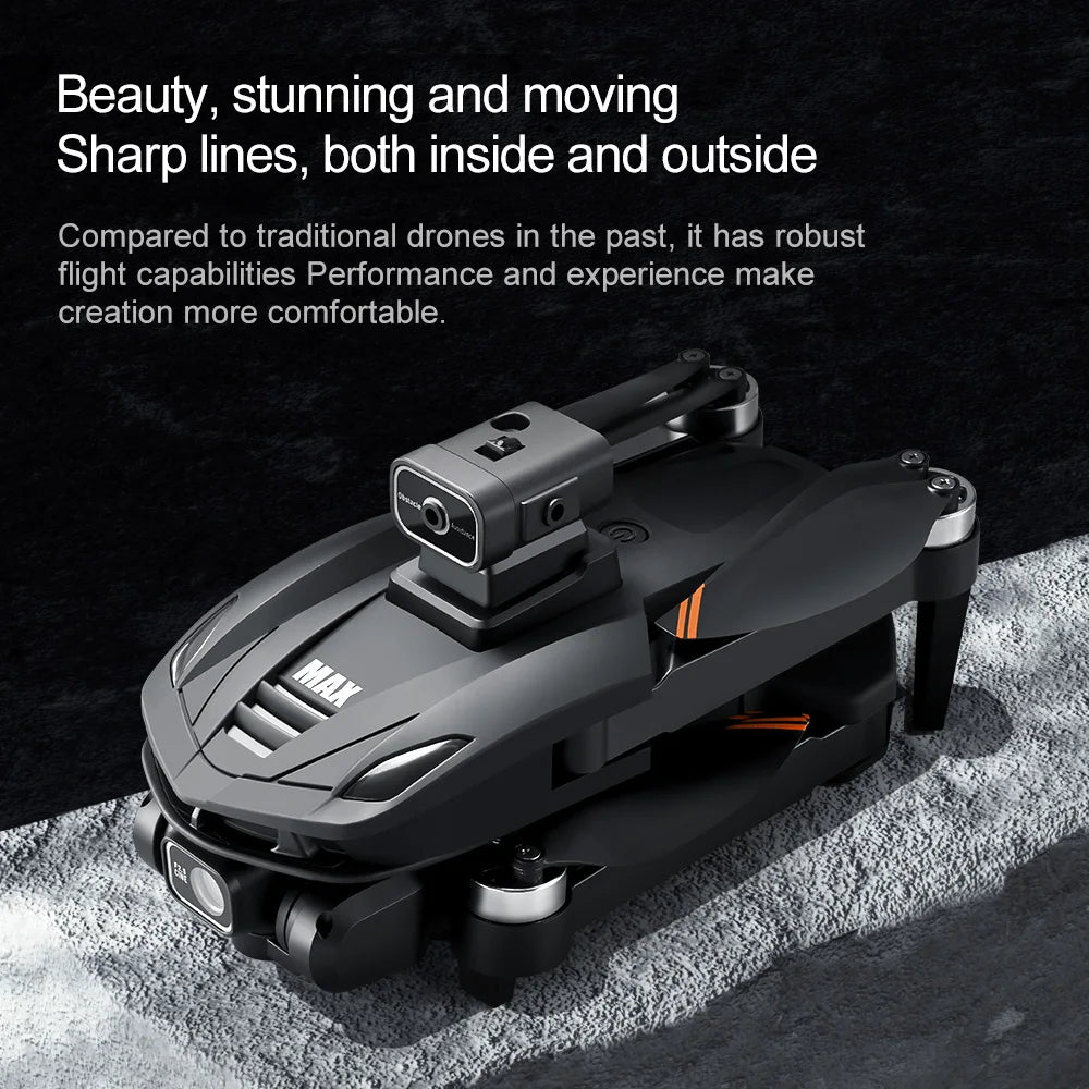 V168 Max 8K GPS Drone – 5G WiFi Dual Camera, 5KM Range, Foldable Brushless Quadcopter
