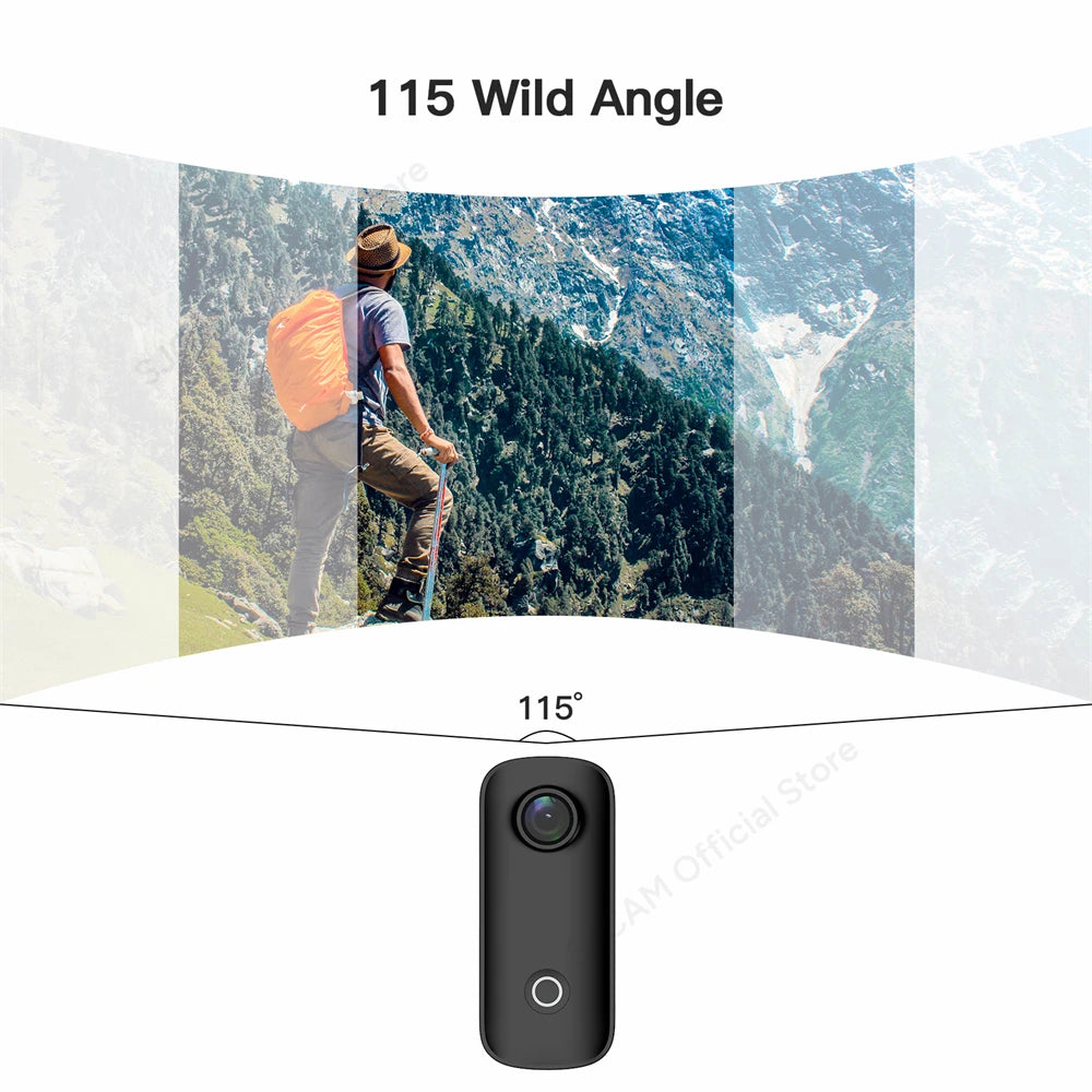 SJCAM C100 Plus 4K Action Camera Waterproof WiFi Sport Cam