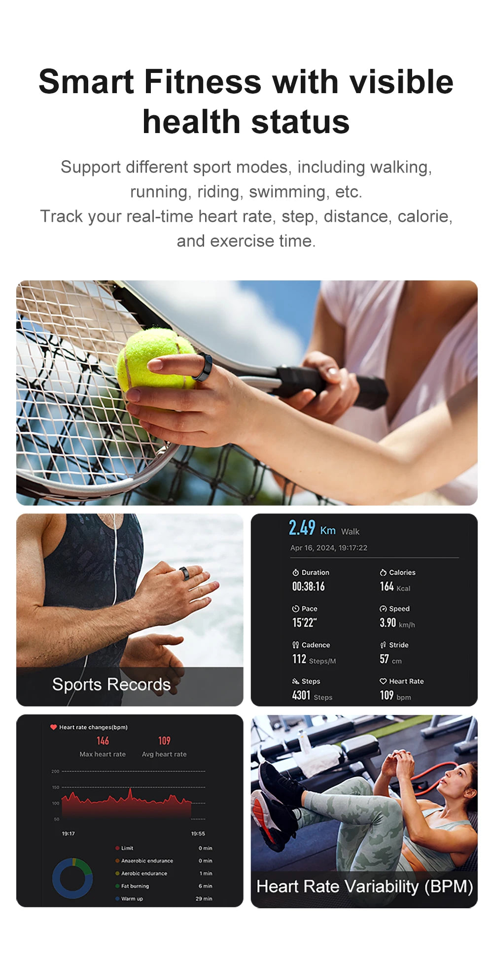 COLMI R09 Smart Ring 2024 with Health Monitoring