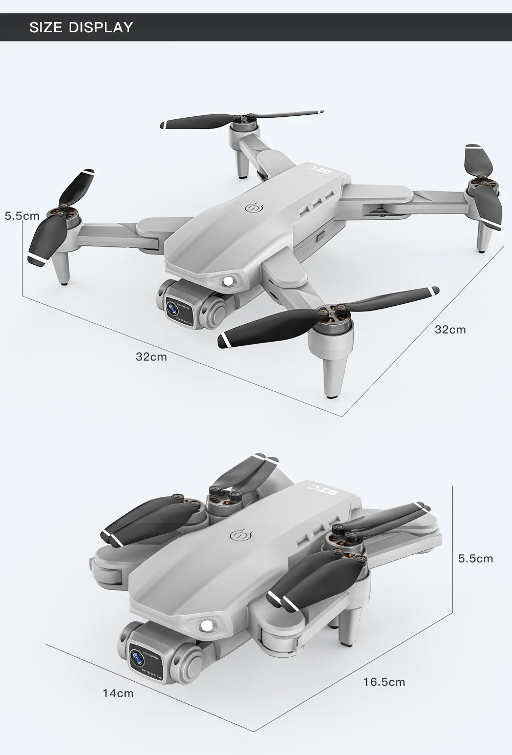 LYZRC L900 Pro GPS Drone – 4K Dual Camera 5G WiFi Foldable FPV Quadcopter