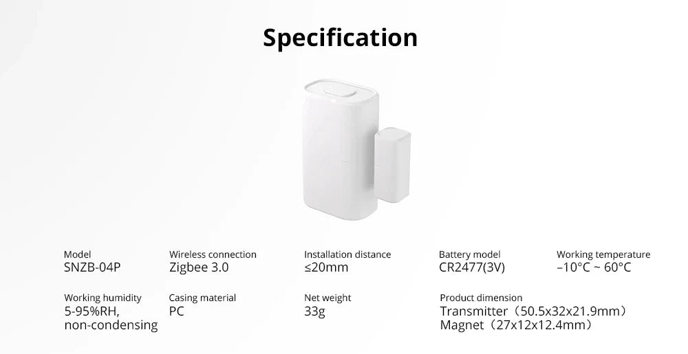 SONOFF Zigbee ZBBridge Pro – Smart Zigbee Hub for SNZB & ZBMINI Series, Alexa & Google Home
