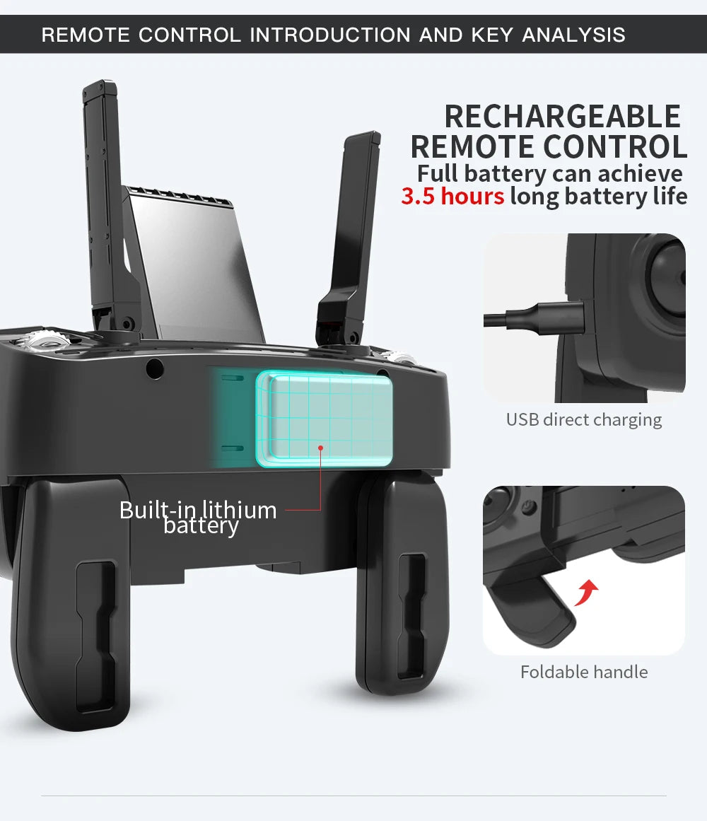 LYZRC L900 Pro GPS Drone – 4K Dual Camera 5G WiFi Foldable FPV Quadcopter