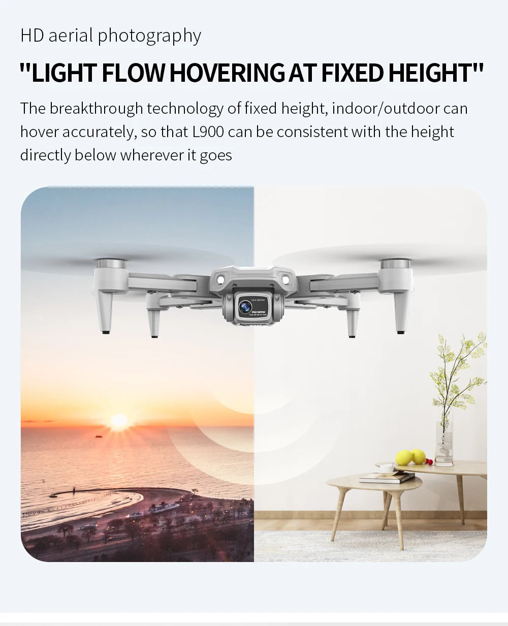 LYZRC L900 Pro GPS Drone – 4K Dual Camera 5G WiFi Foldable FPV Quadcopter