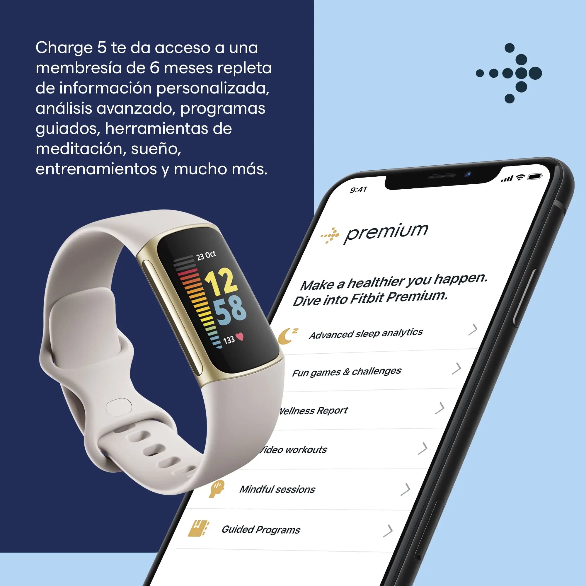 Fitbit Charge 5 Advanced Fitness & Health Tracker with GPS