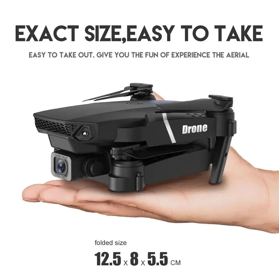 E88 Pro 4K WiFi FPV Foldable Drone with HD Camera