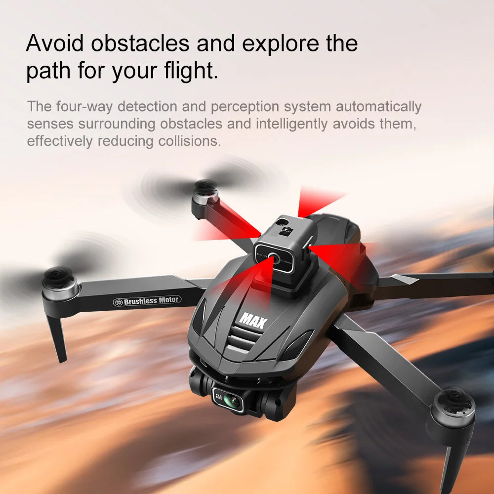 V168 Max 8K GPS Drone – 5G WiFi Dual Camera, 5KM Range, Foldable Brushless Quadcopter