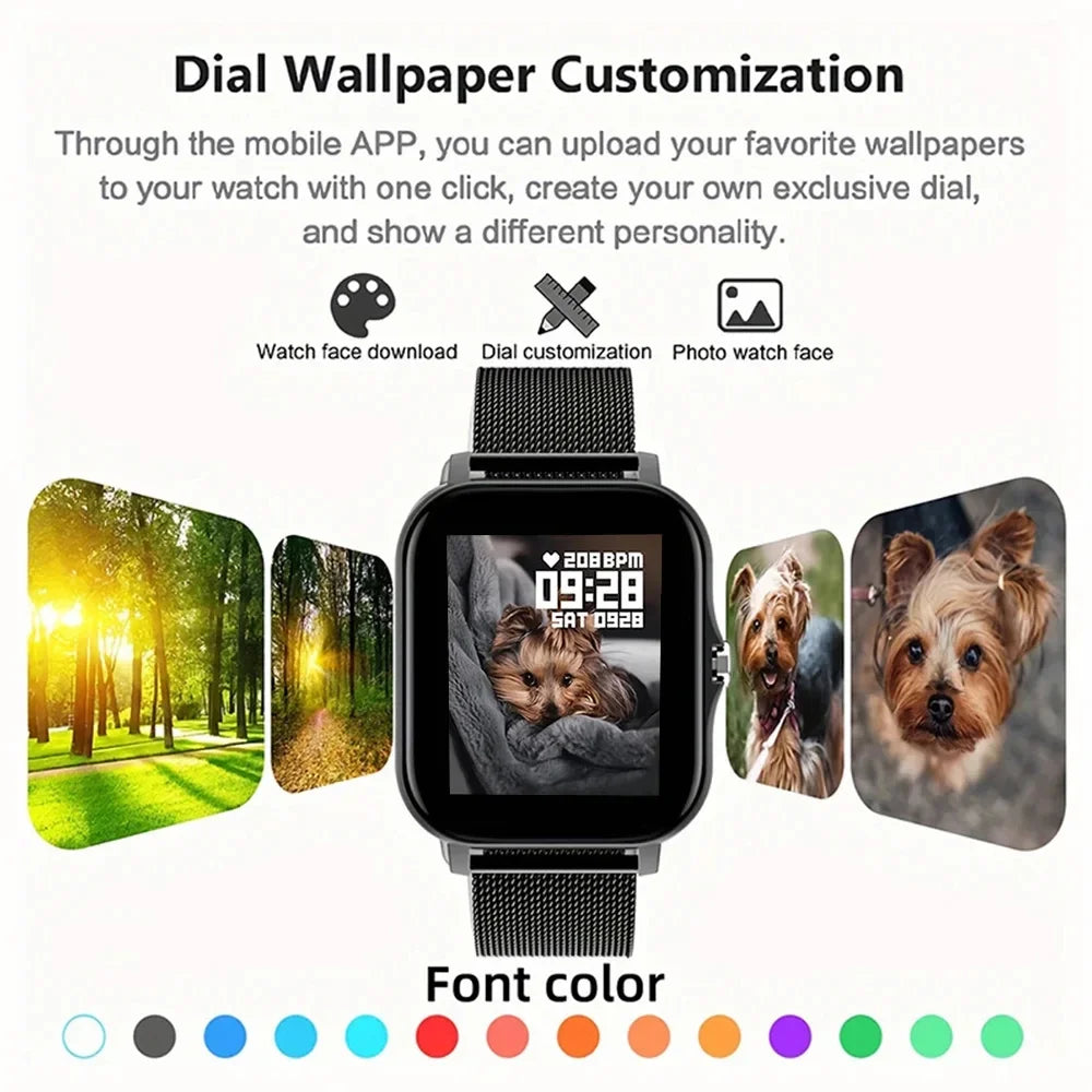 2024 Bluetooth Smartwatch with Call & Fitness Tracker