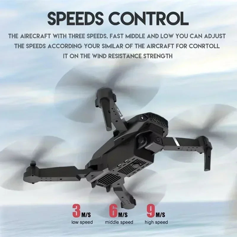 E88 Pro 4K WiFi FPV Foldable Drone with HD Camera
