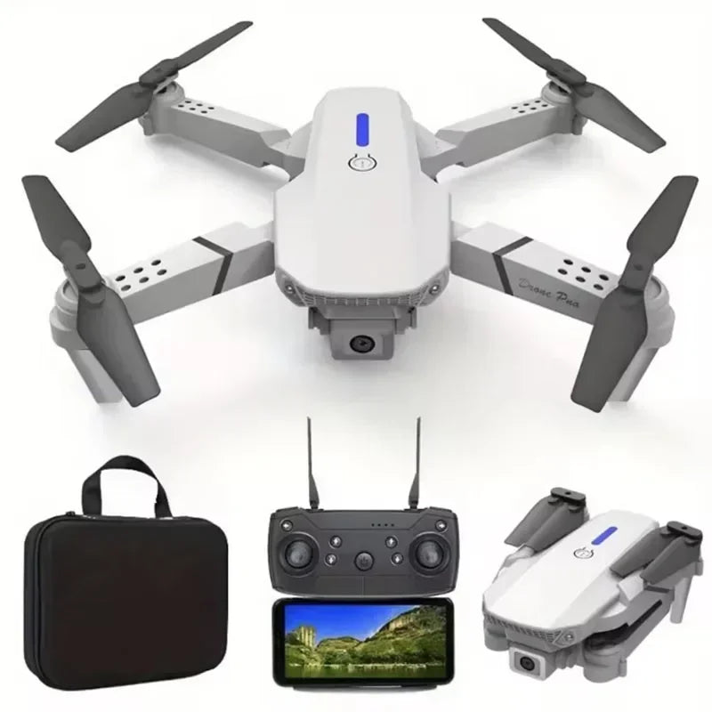 E88 Pro 4K WiFi FPV Foldable Drone with HD Camera