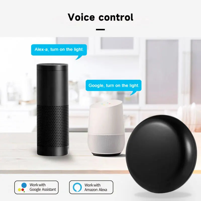 Tuya WiFi IR Universal Remote – Smart Home Infrared Controller for AC, TV, Alexa & Google Home