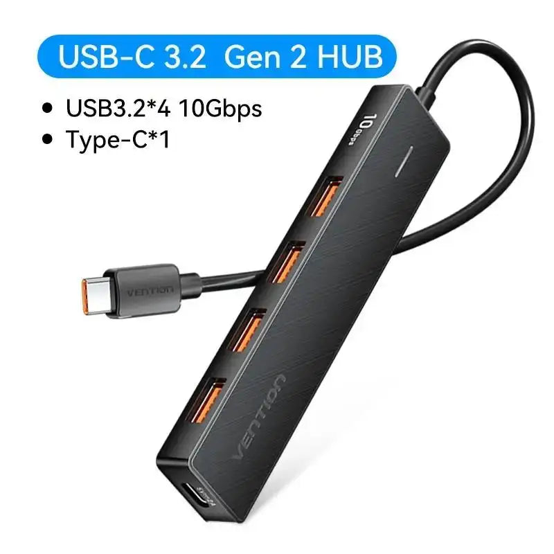 Vention USB 3.2 Hub 4-Port Splitter Adapter