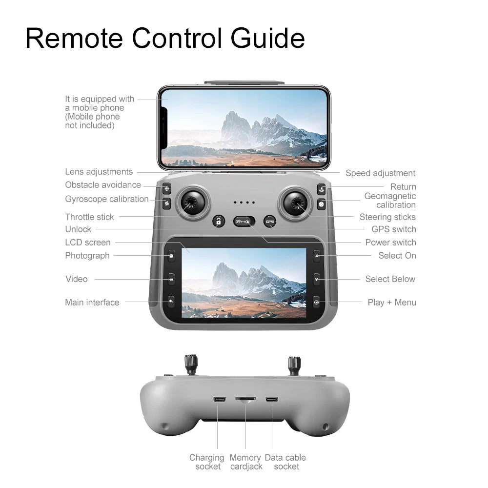 V168 Max 8K GPS Drone – 5G WiFi Dual Camera, 5KM Range, Foldable Brushless Quadcopter
