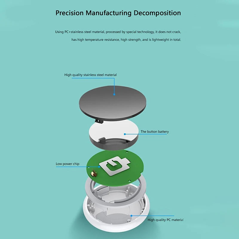 Xiaomi Mini Smart Bluetooth GPS Tracker – Anti-Lost Finder for Pets, Kids, Bags & Wallets