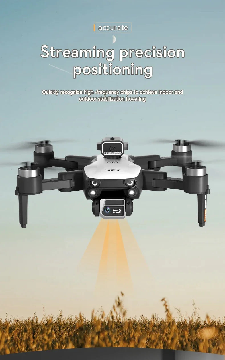 S2S Mini Drone – 4K/8K HD Camera, Obstacle Avoidance, Foldable RC Quadcopter