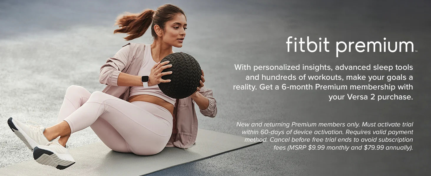 Fitbit Versa 2 Health & Fitness Smartwatch with Alexa