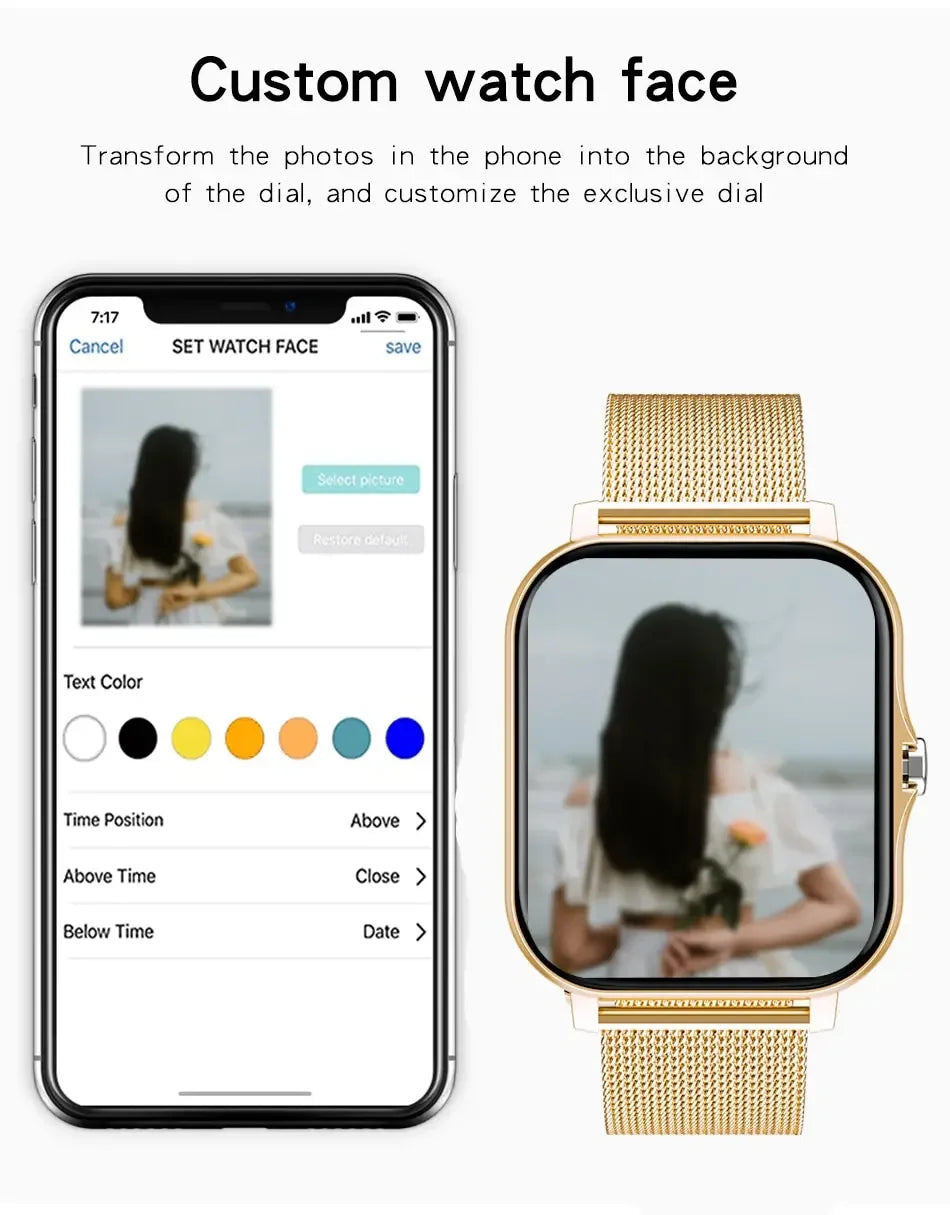 2024 Bluetooth Smartwatch with Call & Fitness Tracker
