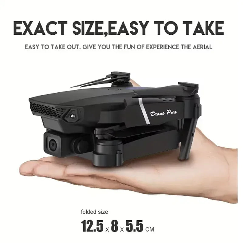 E88 Pro 4K WiFi FPV Foldable Drone with HD Camera