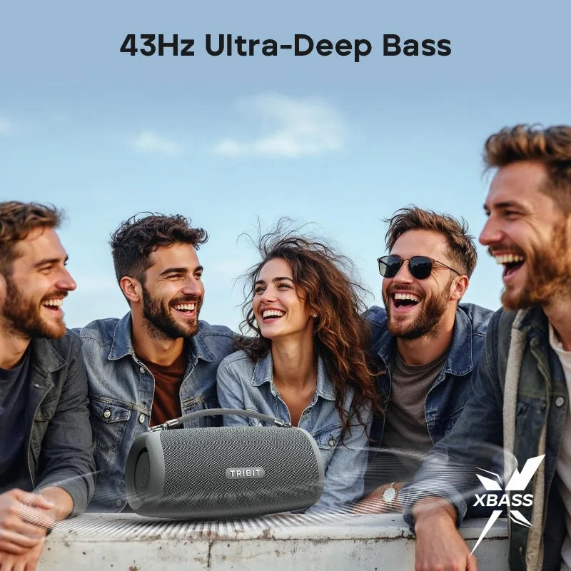 StormBox Lava 80W Portable Bluetooth Speaker – IP67 Waterproof, 24-Hour Playtime, Custom EQ
