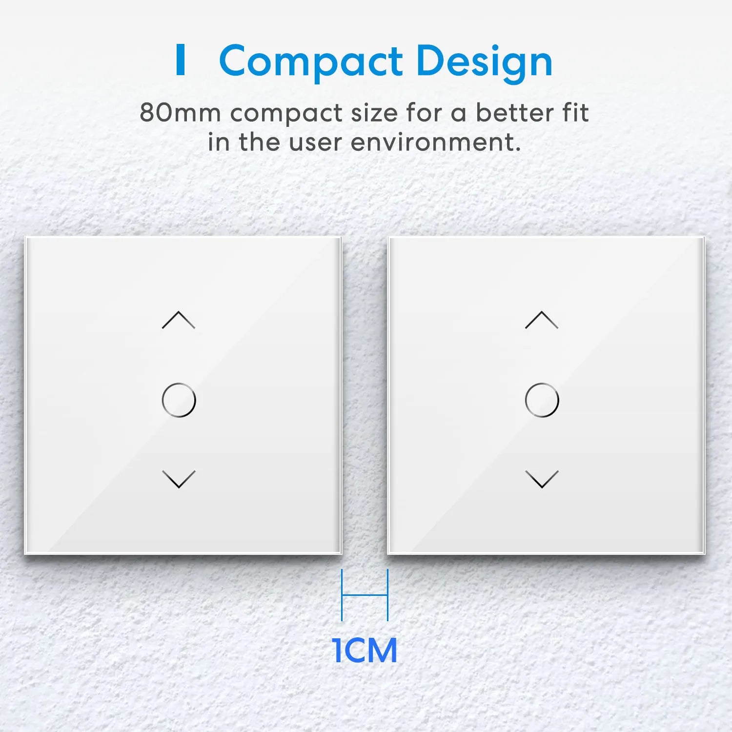 Meross HomeKit Smart Roller Shutter Switch – WiFi Curtain & Blind Motor Controller for Siri, Alexa, Google Home