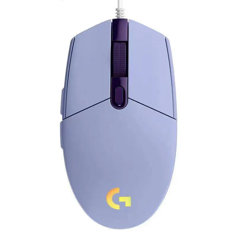 Logitech G102 Wired Gaming Mouse – 8000 DPI, RGB Lighting