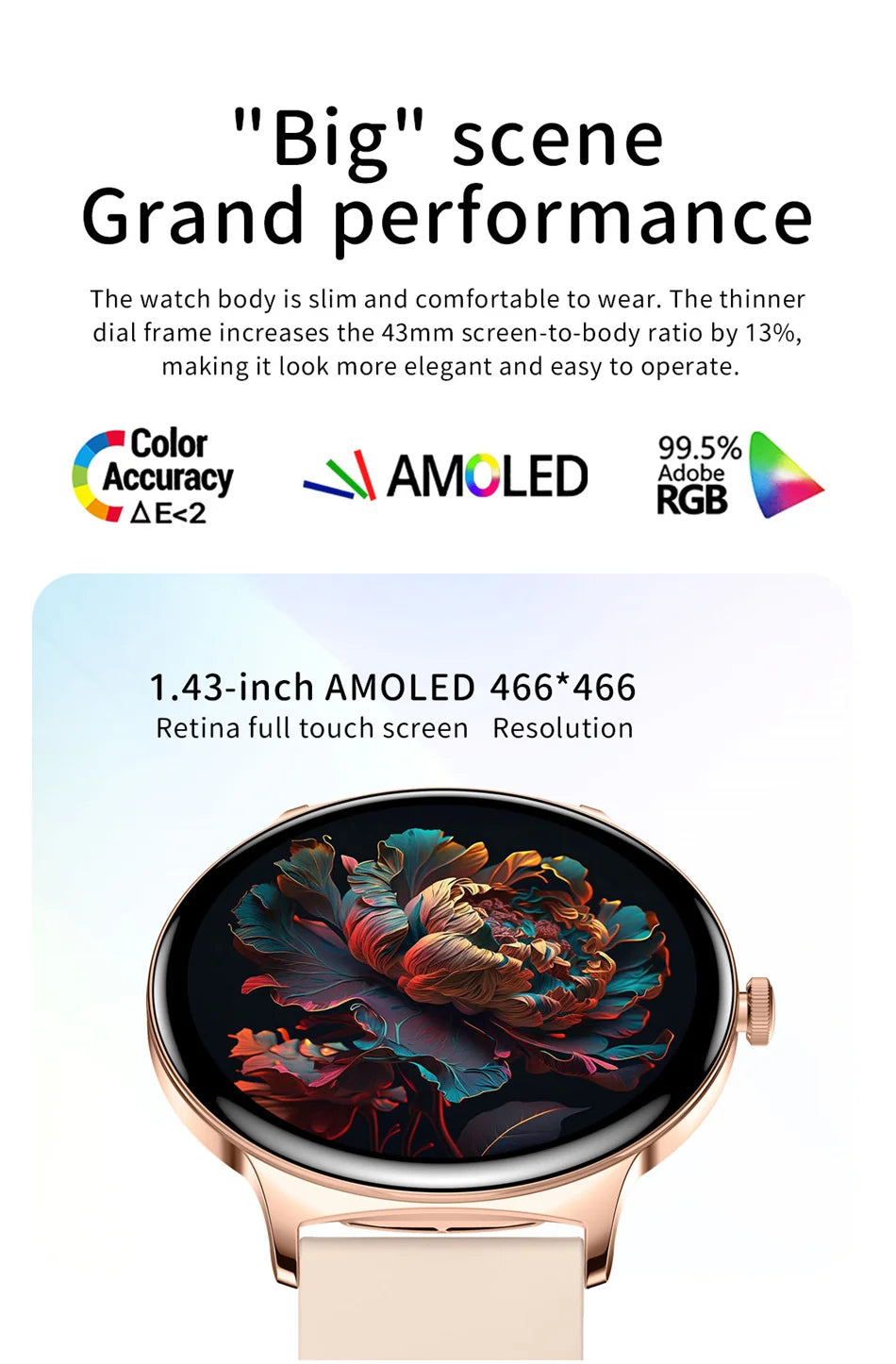 Huawei Ultra Slim AMOLED Smartwatch for Women
