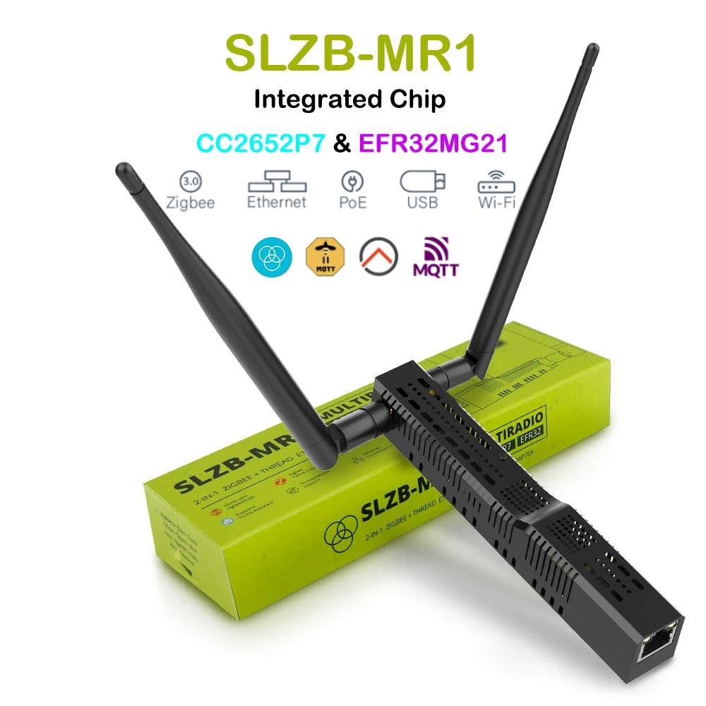 SMLIGHT SLZB-06/M/P7/P10 Zigbee 3.0 Gateway – Ethernet, WiFi, USB & PoE Coordinator for Home Assistant