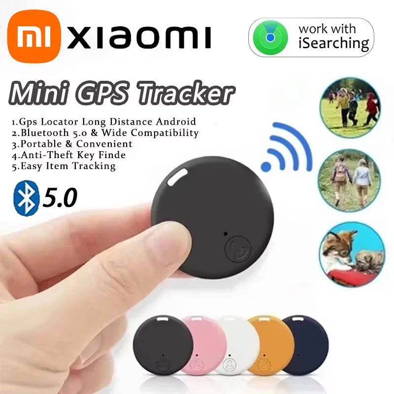 Xiaomi Mini GPS Bluetooth Tracker – Smart Anti-Lost Locator for Pets, Kids & Wallet