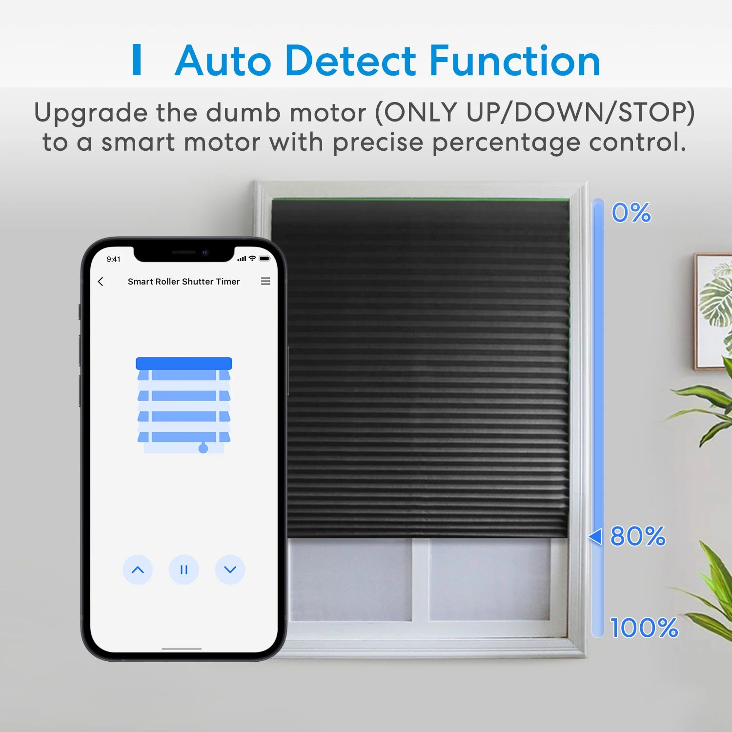 Meross HomeKit Smart Roller Shutter Switch – WiFi Curtain & Blind Motor Controller for Siri, Alexa, Google Home
