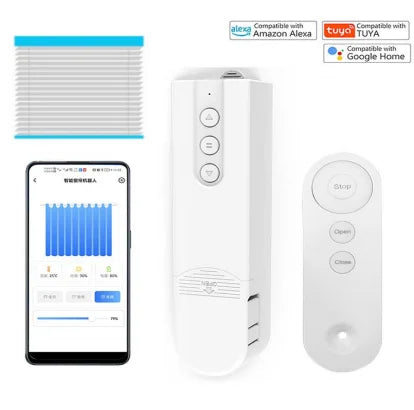 Tuya WiFi Smart Blind Motor Electric Roller Curtain Driver
