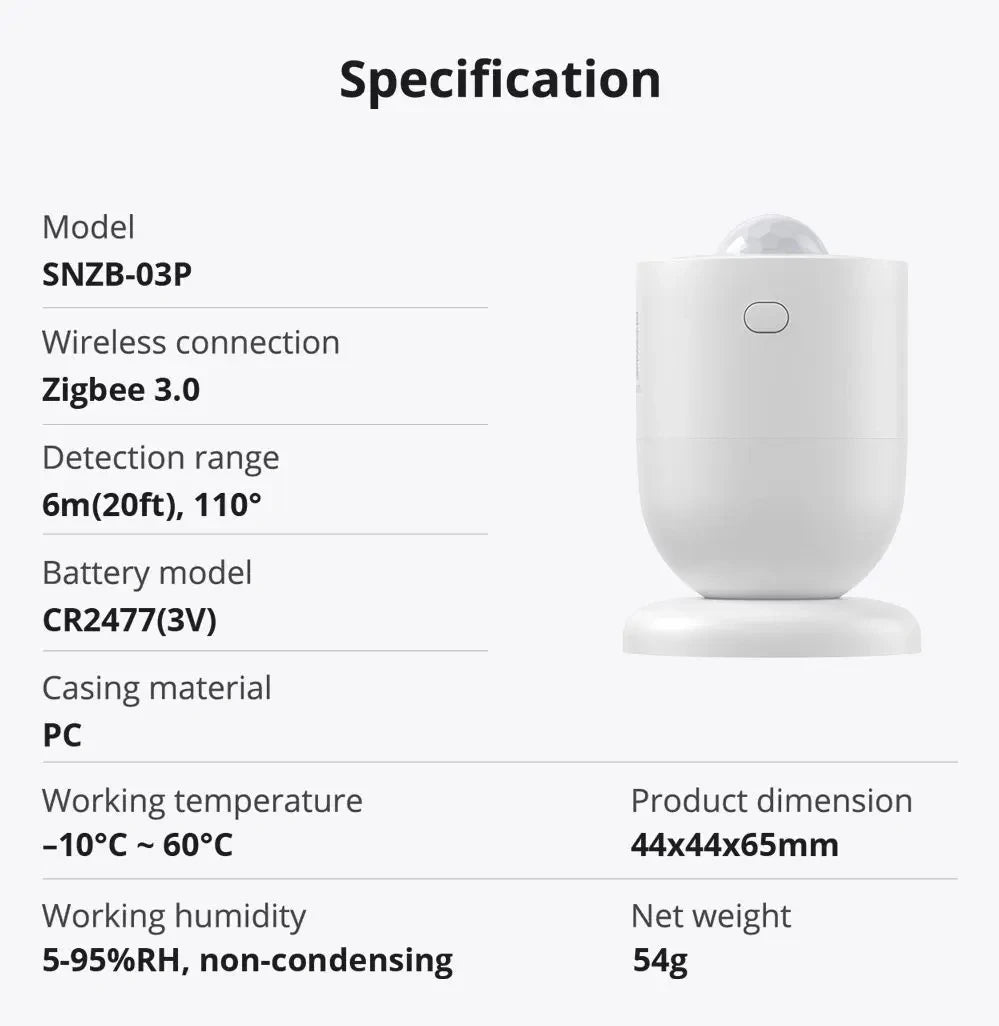 SONOFF Zigbee ZBBridge Pro – Smart Zigbee Hub for SNZB & ZBMINI Series, Alexa & Google Home