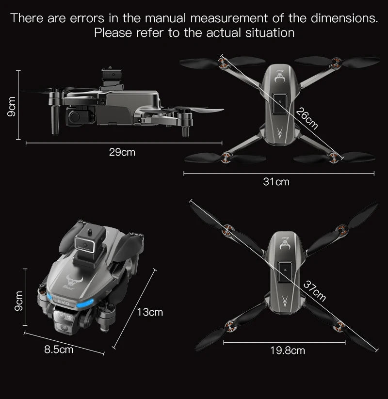 SG109 Pro Max 4K GPS Mini Drone with Screen Remote